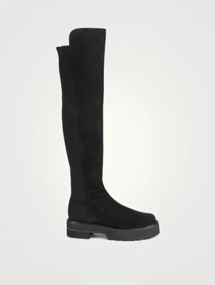 5050 Ultralift Suede Over-The-Knee Boots