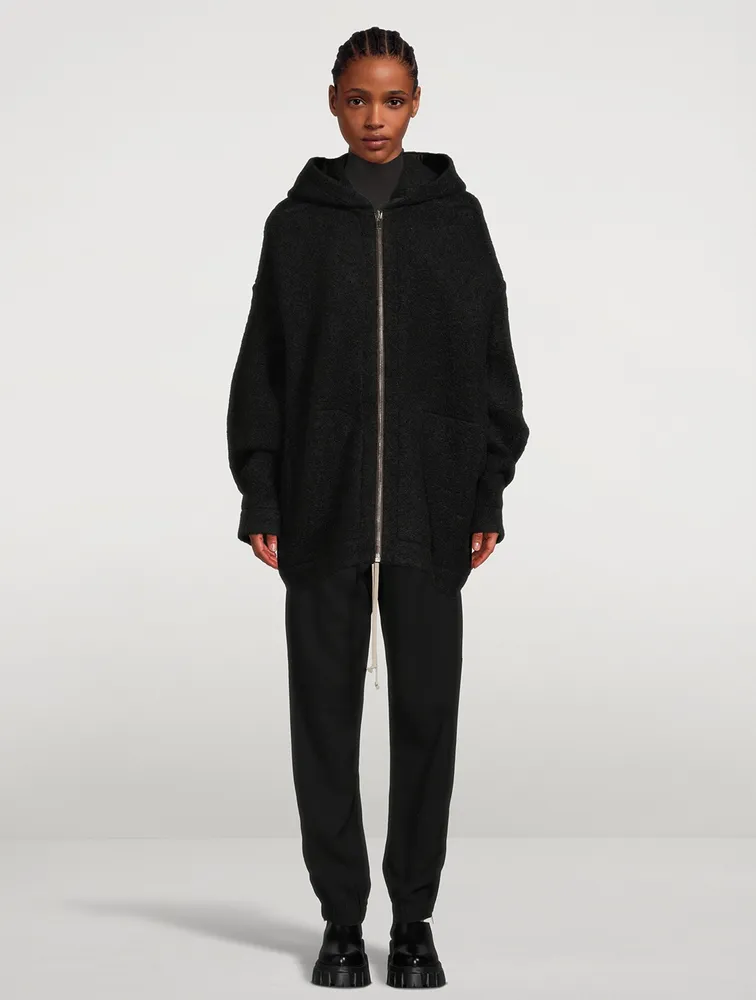 Peter Felt Zip-Front Jacket