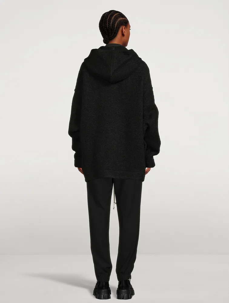 Peter Felt Zip-Front Jacket