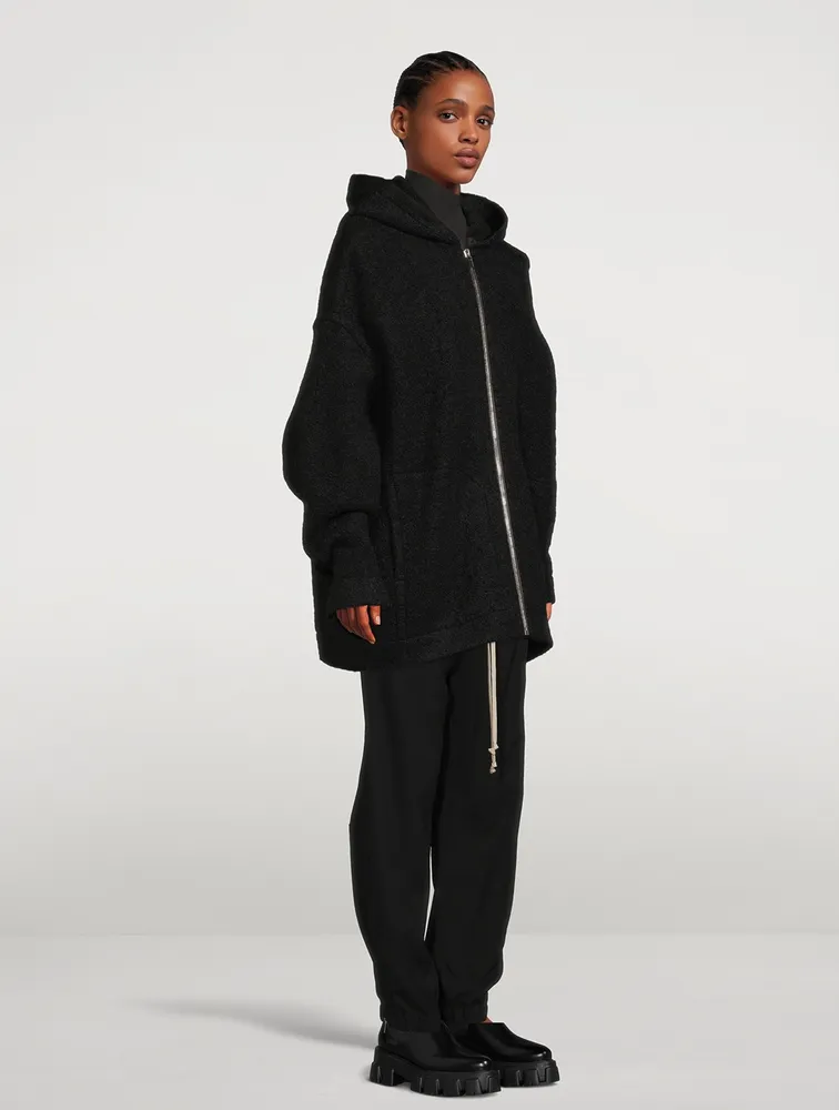 Peter Felt Zip-Front Jacket