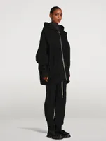Peter Felt Zip-Front Jacket