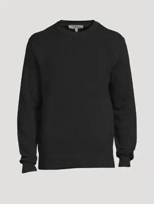 Hemp Cotton Pique Sweater