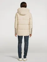 Forestville Down Jacket With Shearling Hood