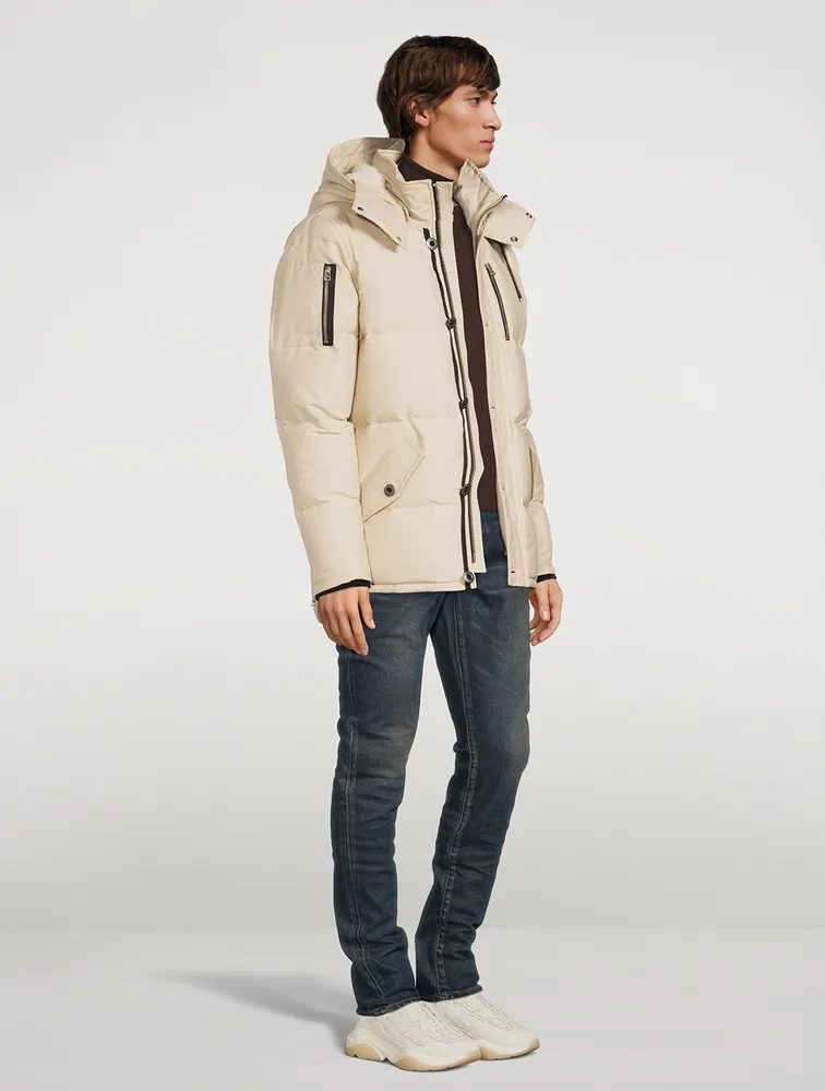 Forestville Down Jacket With Shearling Hood
