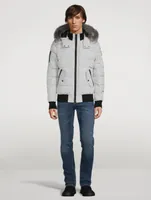 Scotchtown Down Quilted Bomber Jacket With Fur Hood