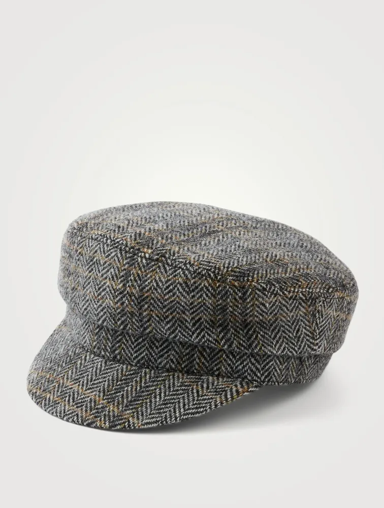 Evie Wool Baker Boy Cap