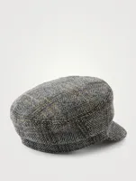 Evie Wool Baker Boy Cap