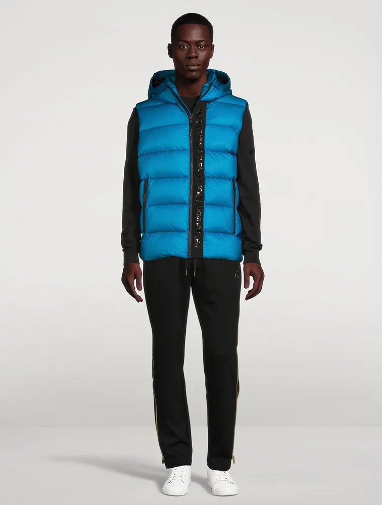 Orwell Quilted Down Vest With Hood