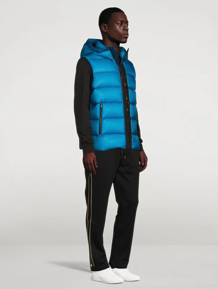 Orwell Quilted Down Vest With Hood