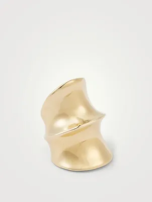 Zhu Bronze Ear Cuff