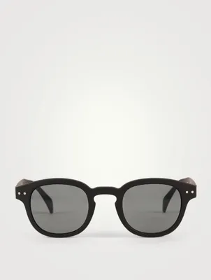 SUN #C Rectangular Sunglasses