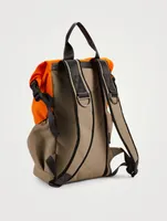 Rowlie_30 Upcycled Canvas Rolltop Backpack