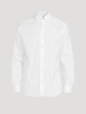 Cotton Stretch Tailored Shirt