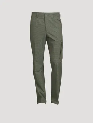 Cotton Pants With Cargo Pocket
