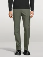 Cotton Pants With Cargo Pocket