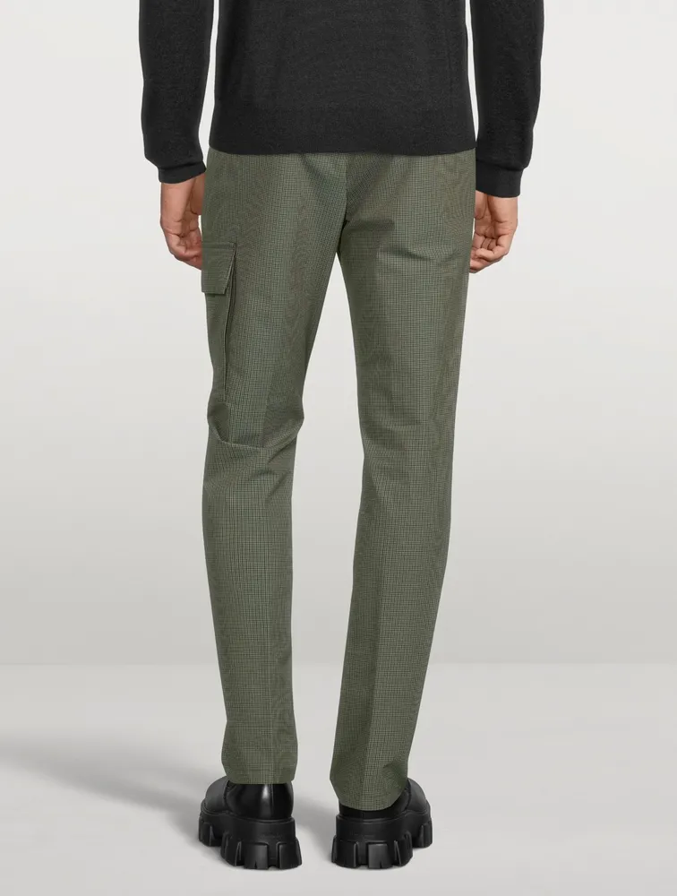 Cotton Pants With Cargo Pocket