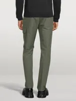 Cotton Pants With Cargo Pocket