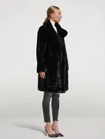 Imani Midi Faux Fur Coat