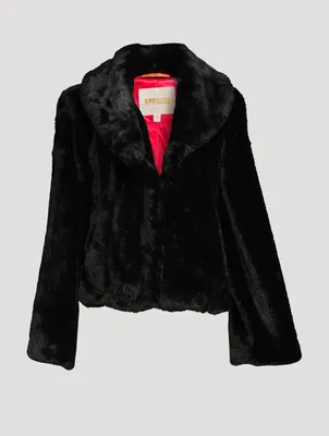 Fiona Faux Fur Short Coat