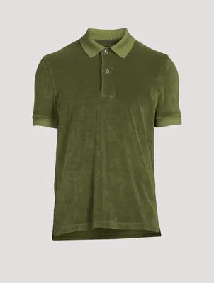 Towelling Polo Shirt