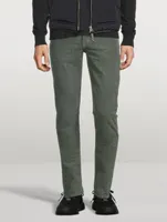 Corduroy Slim-Fit Pants