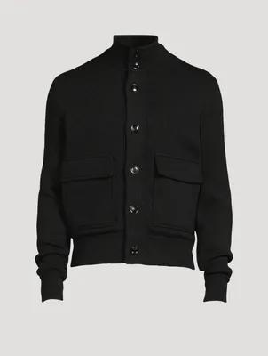 Wool Buttoned Jacket