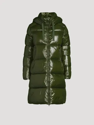 Isabel Long Puffer Jacket With Hood
