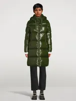 Isabel Long Puffer Jacket With Hood