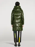 Isabel Long Puffer Jacket With Hood