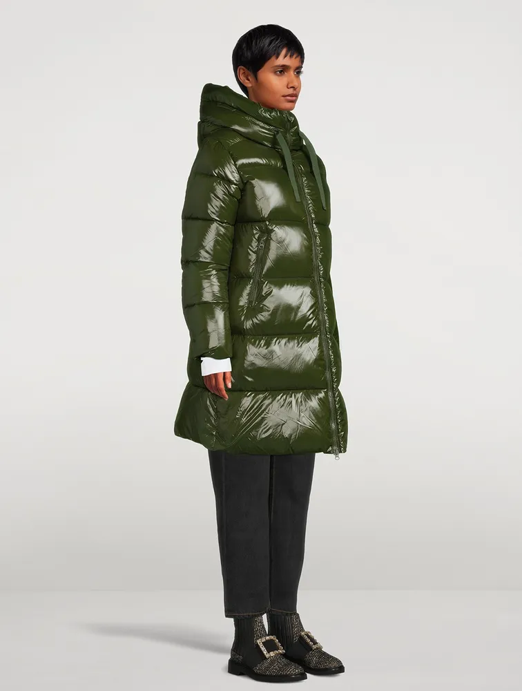Isabel Long Puffer Jacket With Hood