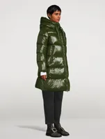Isabel Long Puffer Jacket With Hood