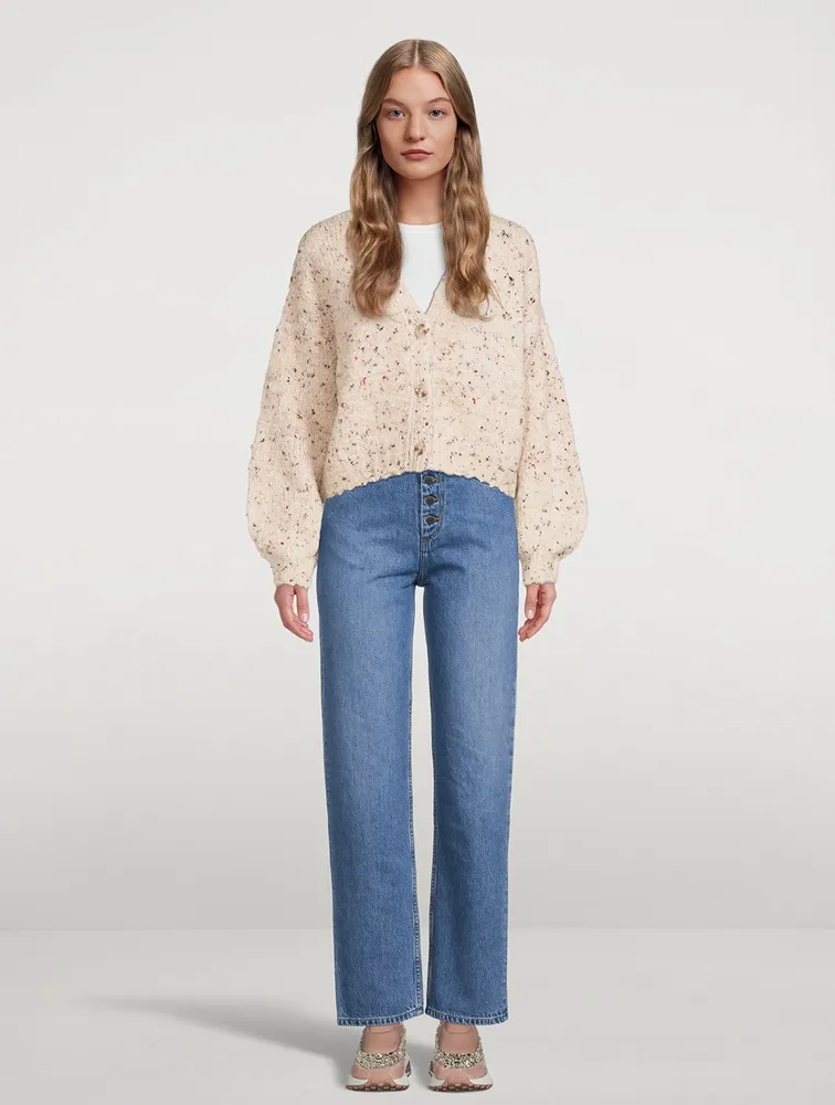 Bonnie High-Waisted Straight-Leg Jeans