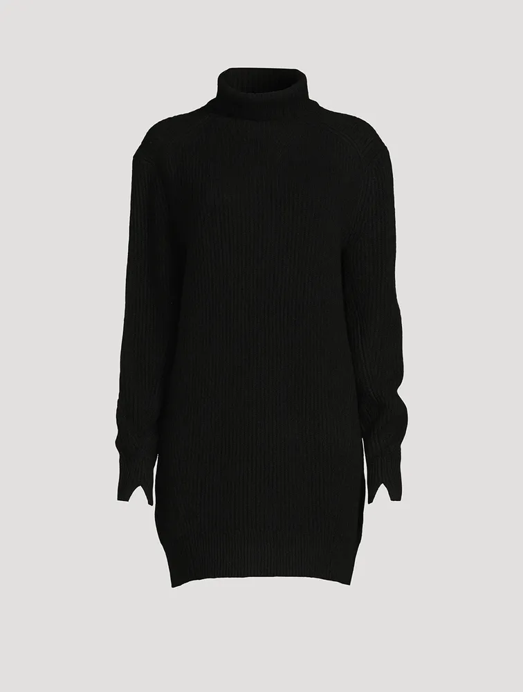 Pierce Cashmere Turtleneck Sweater Dress