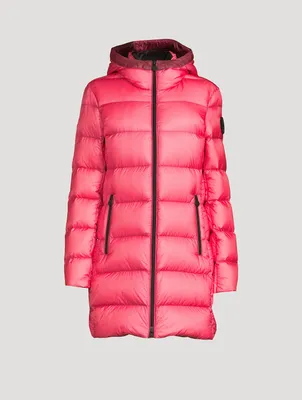 Margaree Quilted Down Parka With Hood