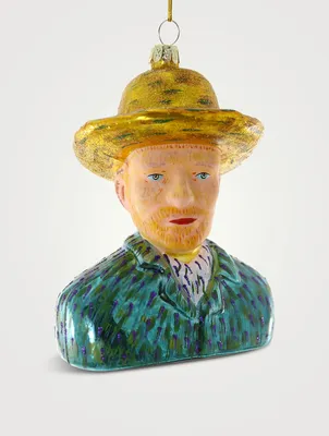 Vincent Van Gogh Glass Ornament