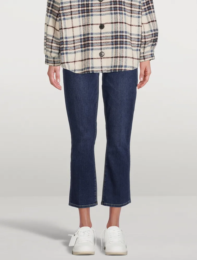 Le High Straight-Leg Jeans