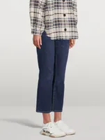 Le High Straight-Leg Jeans