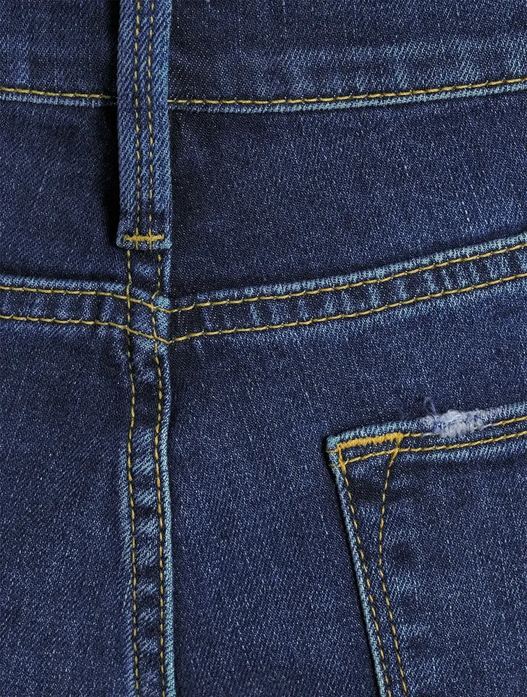 Le High Straight-Leg Jeans