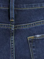 Le High Straight-Leg Jeans