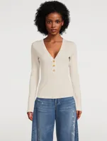 Scarlett Rib Henley