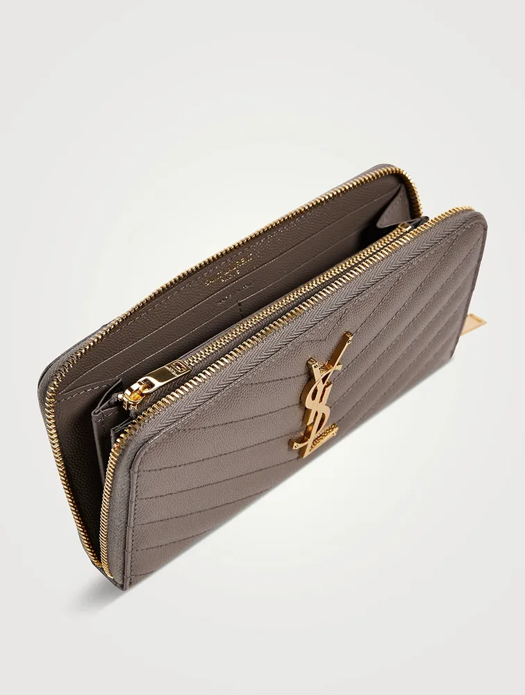 YSL Monogram Leather Wallet