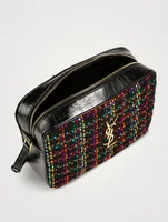 Medium Lou YSL Monogram Tweed And Leather Camera Bag