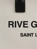 Rive Gauche Canvas Tote Bag