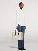 Rive Gauche Canvas Tote Bag