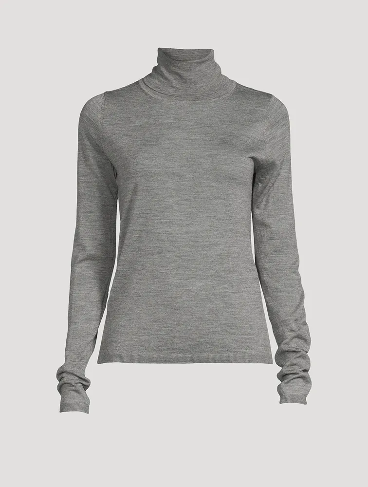 First Layer Wool Turtleneck Sweater