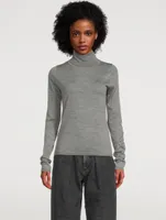 First Layer Wool Turtleneck Sweater
