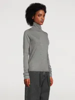 First Layer Wool Turtleneck Sweater