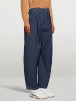 The Jarvis Tapered Denim Trousers