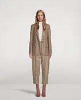 Cavalry Wool Trousers Houndstooth