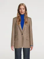 Bell Wool Jacket Houndstooth